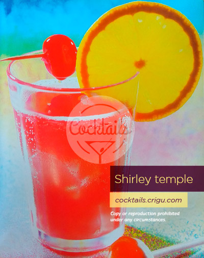 Shirley temple Cocktail - Non alcoholic