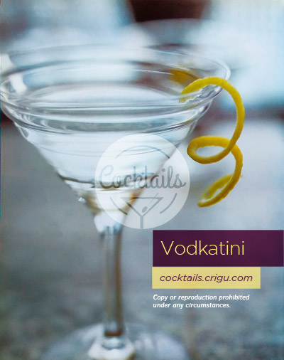 Vodkatini Cocktail