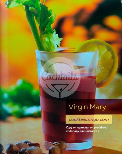 Virgin Mary Non alcoholic Cocktail